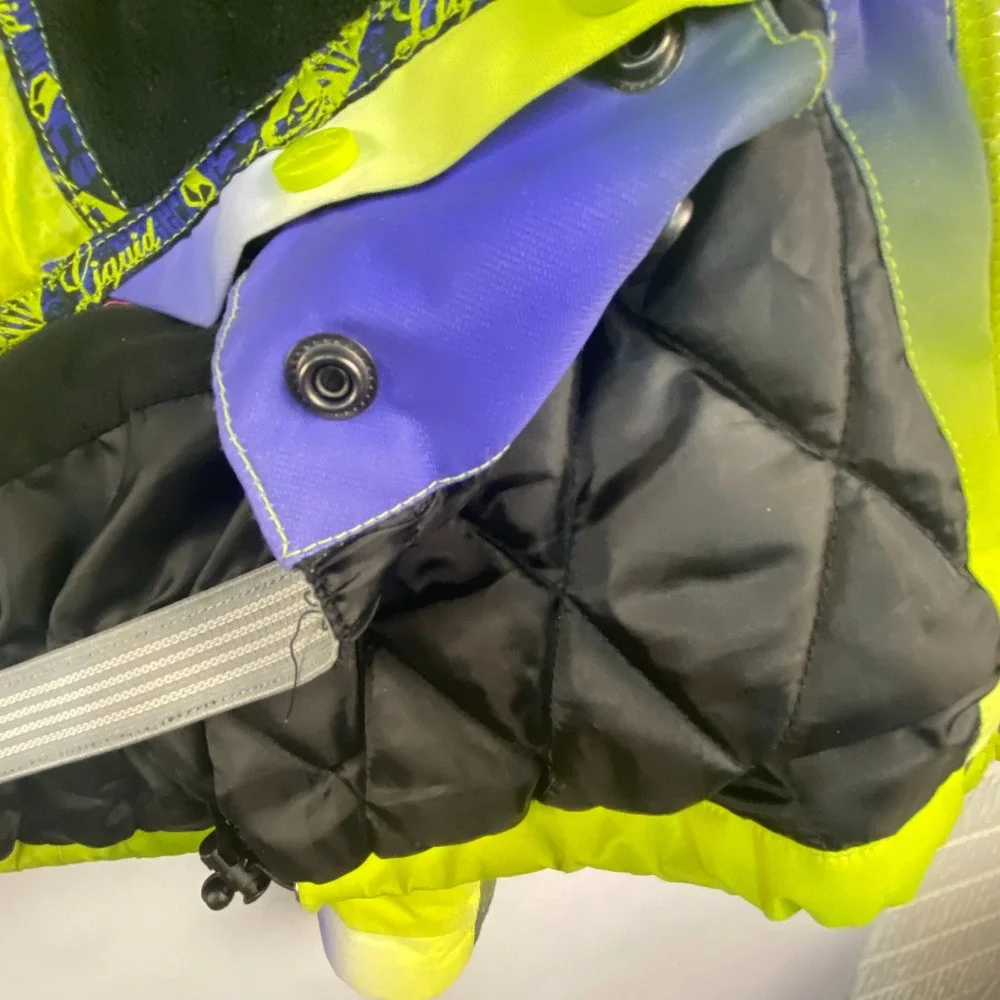 LIQUID Freerider Snowboard Jacket Mens Medium‎ Hooded Waterproof Insulated Ski